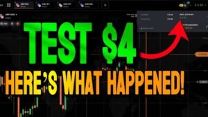 I Risked Just $4 With a Trading Bot on IQ Option… Here’s What Happened!