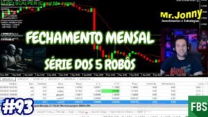 MELHOR ESTRATÉGIA/SETUP PARA CONTA PEQUENA COM ROBÔS DE FOREX/CORRETORA FBS CONTA CENT