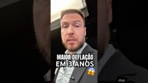 O BRASIL REGISTROU EM AGOSTO a MAIOR DEFLAÇÃO em 3 ANOS