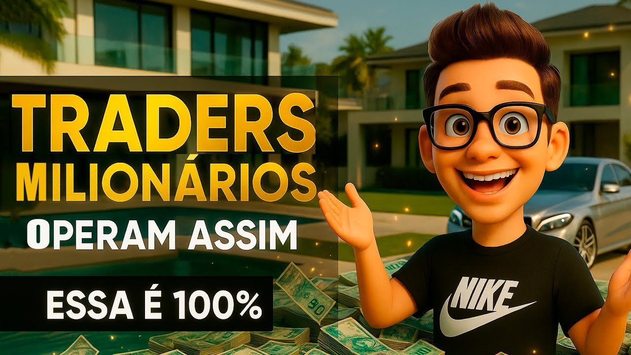 A ESTRATÉGIA QUE OS TRADERS MILIONÁRIOS USAM TODOS OS DIAS (FUNCIONA!)
