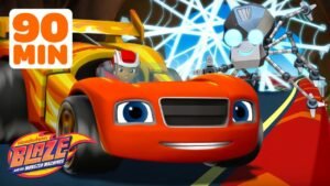 Blaze’s Best Races, Transformations, & More! 🏎️💨 w/ AJ | 90 Minutes | Blaze and the Monster Machines