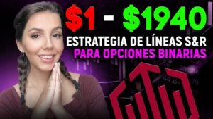 La mejor estrategia para opciones binarias 💯 ($1 A $1940 QUOTEX)