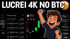 OPÇÕES BINÁRIAS – ESTRATÉGIA QUE LUCREI 4k no BTC (INICIANTE) #avalon #quotex #iqoption #ebinex