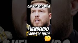QUANTO você GANHA vendendo CARRO DE LUXO? 🤔 #fypシ #shorts