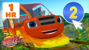 Train Blaze Monster Machine! 🚂 | Science Games for Kids | Blaze and the Monster Machines