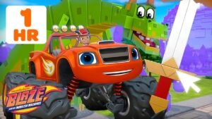 Video Game Blaze Monster Machine! 👾 | Science Games for Kids | Blaze and the Monster Machines