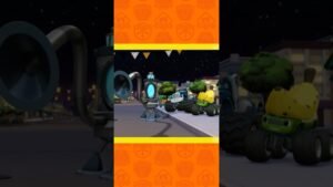 Crusher Builds a Halloween Candy Stealer Robot! 🍬🎃 #shorts