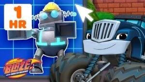 Crusher Builds Robots 🤖 | Games for Kids | Blaze and the Monster Machines