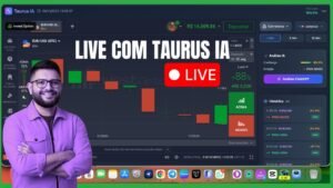 LIVE – Operando com Taurus IA ao Vivo 🔴 Estratégia em Tempo Real e Lucros Surpreendentes!