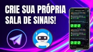 Quero criar a minha própria sala de sinais no TELEGRAM! O melhor método para rodar IGAMING!