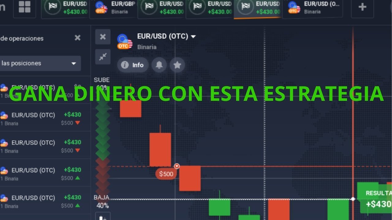 ✅✅ mejor ESTRATEGIA para iq option, GANALE siempre al broker 💲💲