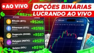 🔥 OPERANDO E LUCRANDO AO VIVO 🤑 SINAIS AO VIVO NO TELEGRAM! DAY TRADE