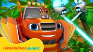 3 HEURES de missions de sauvetage avec les robots de Blaze ! 🤖 avec AJ et Crusher