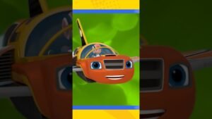 Blaze Transforms into a JET PLANE to Stop Crusher’s Stinky Sky Skunk Robot! 🦨