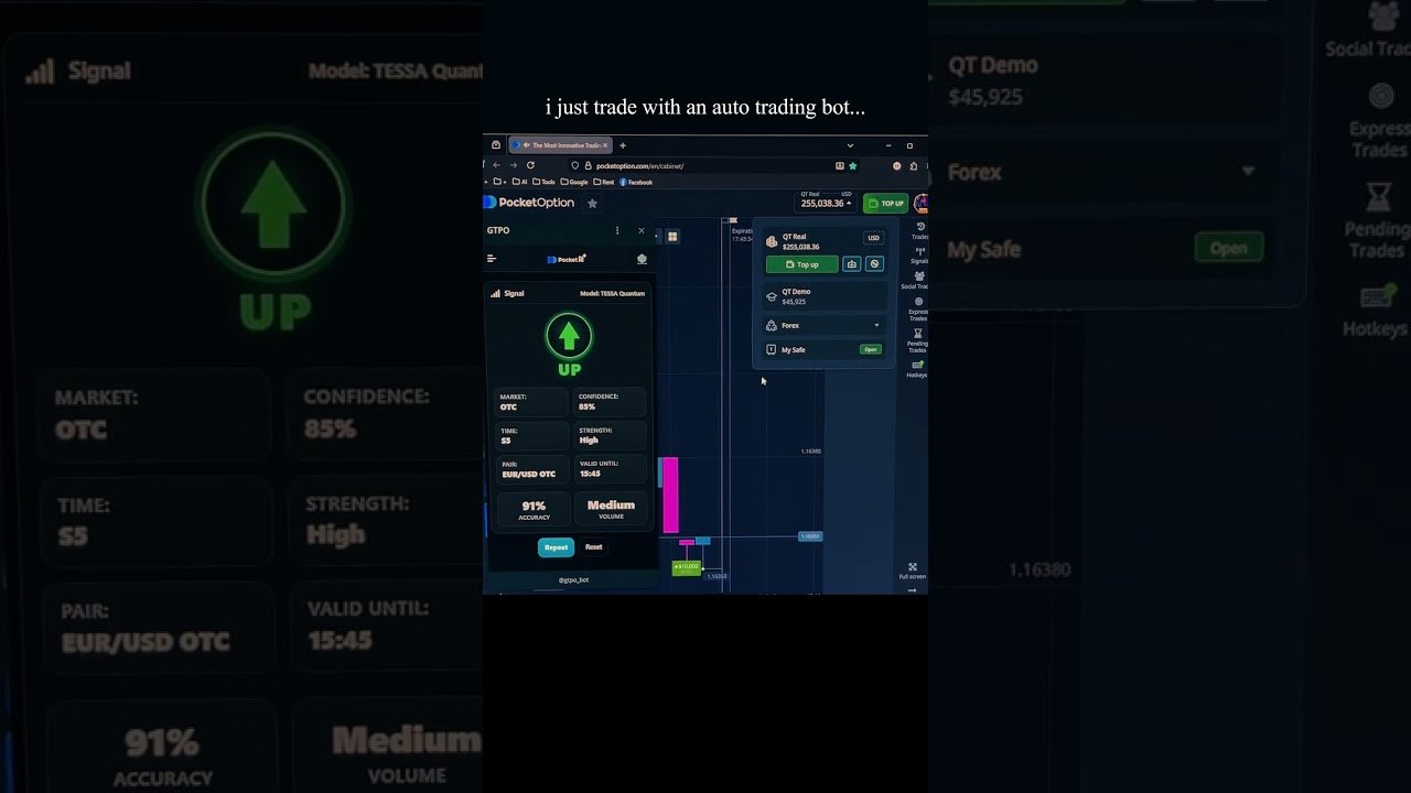 EL MEJOR BOT DE TRADING CON IA | ESTRATEGIA PARA POCKET OPTION Y BINARIUM 2026 #trading #tradingbot
