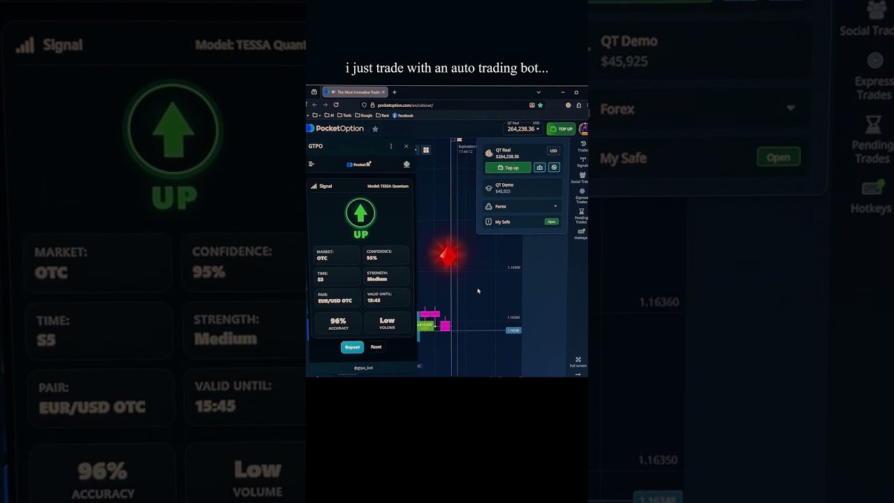 EL MEJOR BOT DE TRADING CON IA | ESTRATEGIA PARA POCKET OPTION Y BINARIUM 2026 #trading #tradingbot