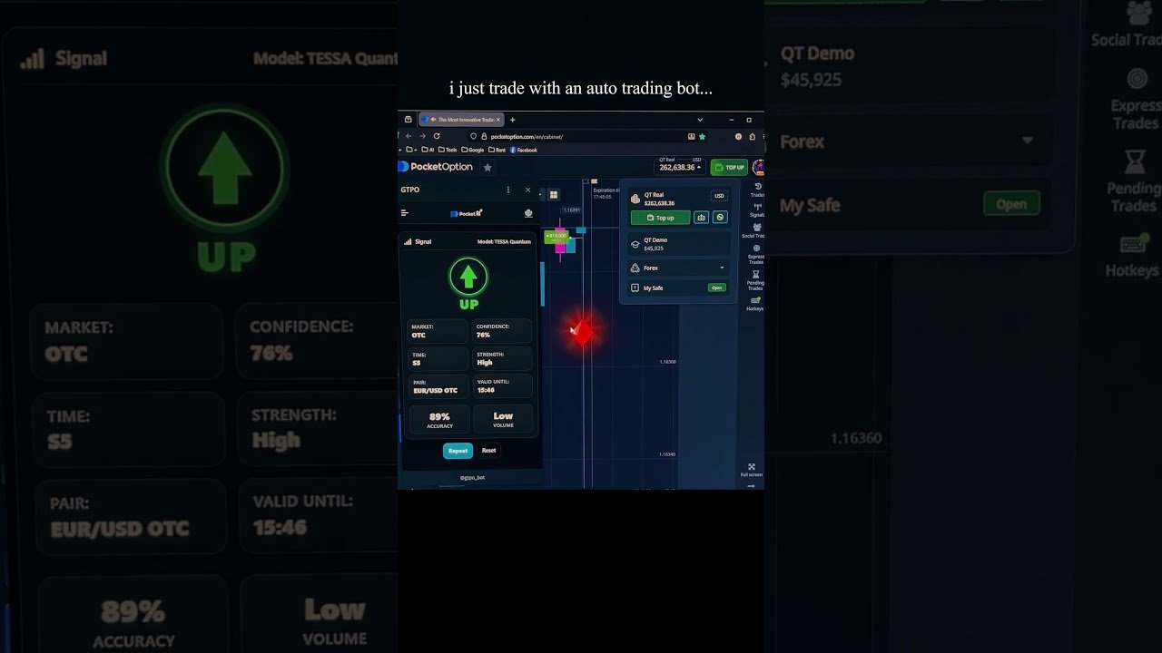 EL MEJOR BOT DE TRADING CON IA | ESTRATEGIA PARA POCKET OPTION Y BINARIUM 2026 #trading #tradingbot