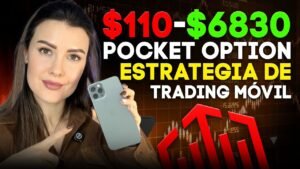 Estrategia Móvil para Pocket Option | Mejor Estrategia de Opciones Binarias 2025 ($110-$6830)