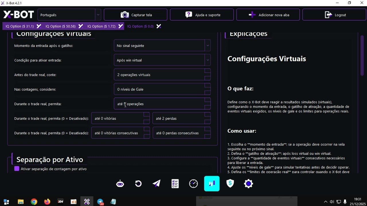 ESTRATÉGIA PARA AUTOMATIZAR LISTA DE SINAIS – AUTOMATIZADOR XBOT