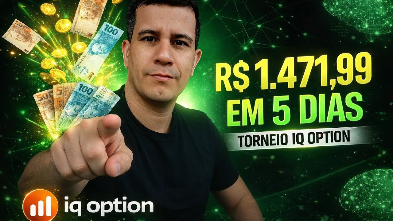 GANHEI R$ 1.471,99 EM 5 DIAS NO TORNEIO IQ OPTION