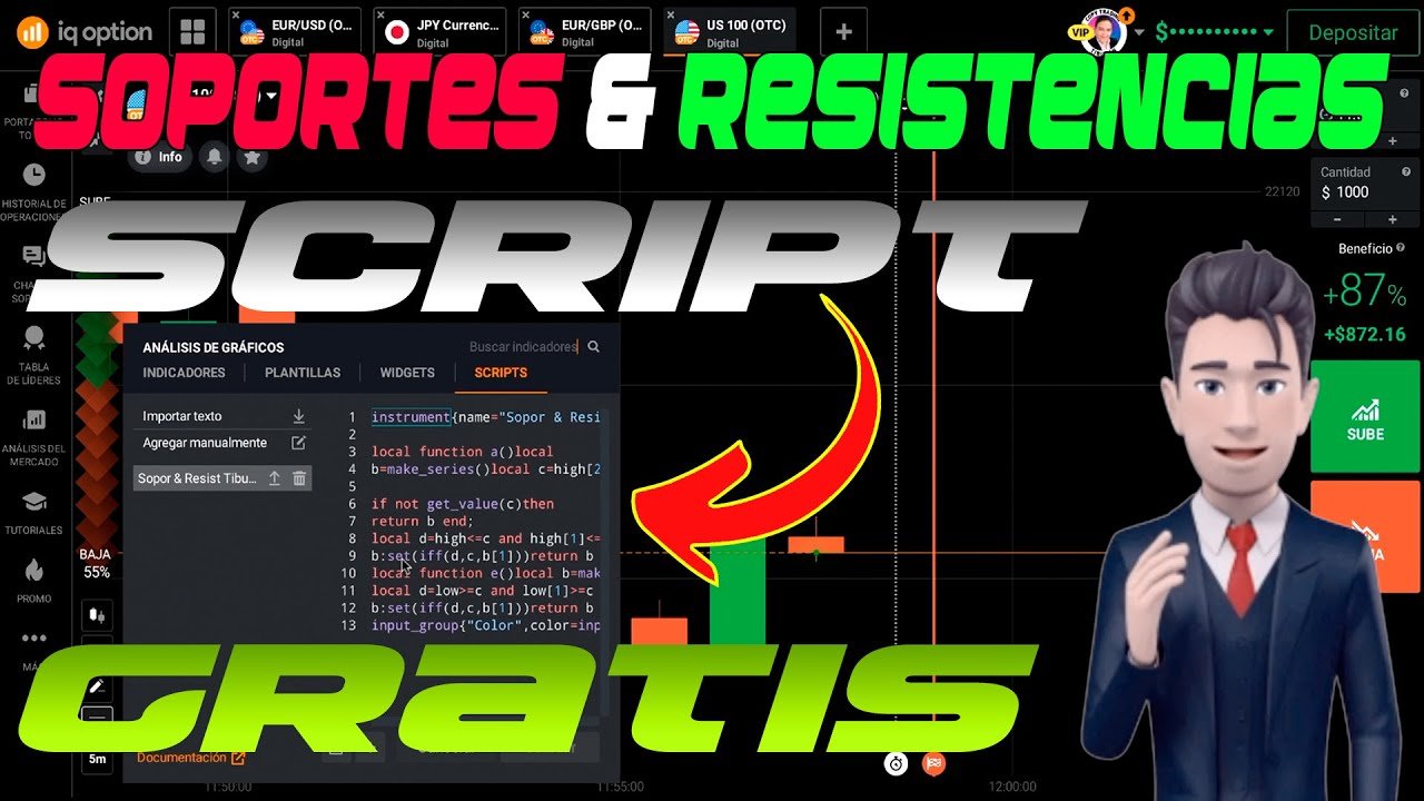 Instala Este Script Gratis en IQ Option Ahora