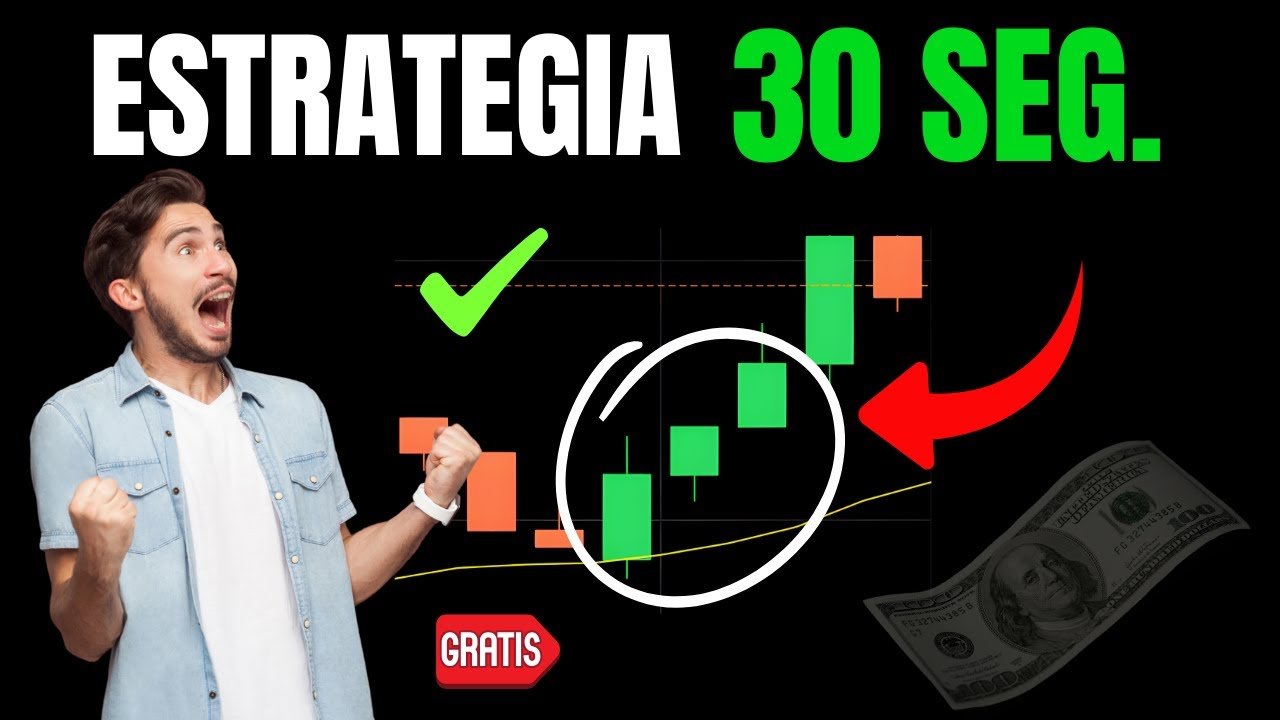 LA MEJOR ESTRATEGIA PARA OPCINES BINARIAS DE 30 SEG.. | GRATIS 95% EECTIVO