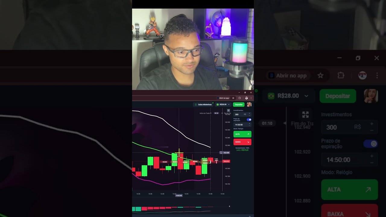 ✨📈melhor estratégia para as bandas de boringuer✨📈#daytrader #opçõesbinarias #quotex #iqoption