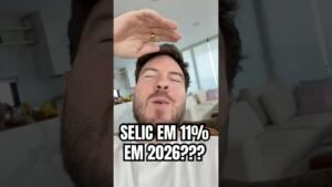 SELIC a 11% em 2026? 😱