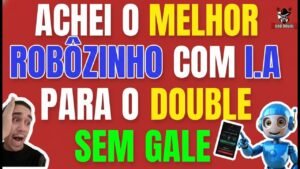 🎯 ROBÔ SEM GALE 2025 — O MELHOR ROBÔ PARA BLAZE DOUBLE COM BANCA BAIXA! MOSTREI AO VIVO O APP I.A