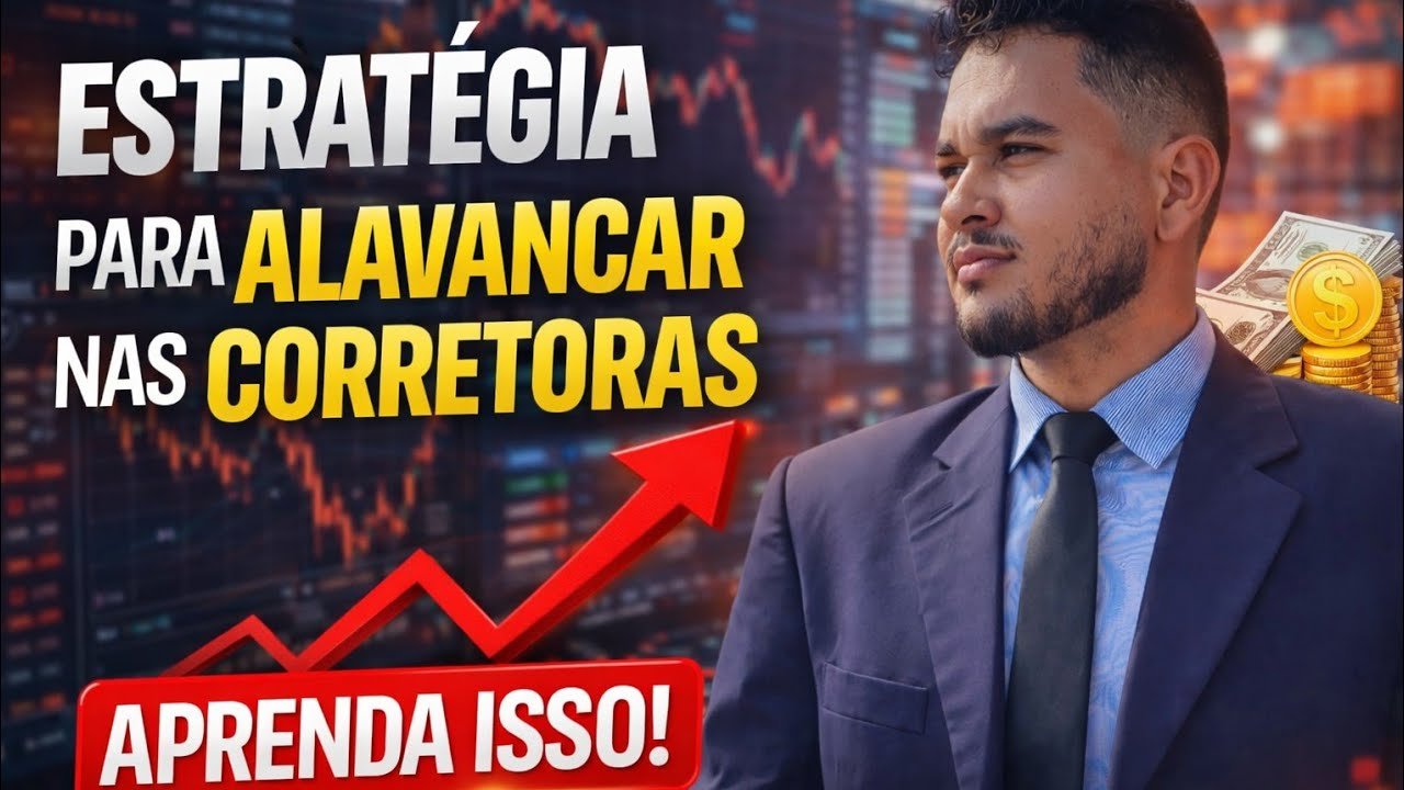ALAVANCAGEM NAS CORRETORAS COM ESTRATÉGIA SECRETA📊🤑