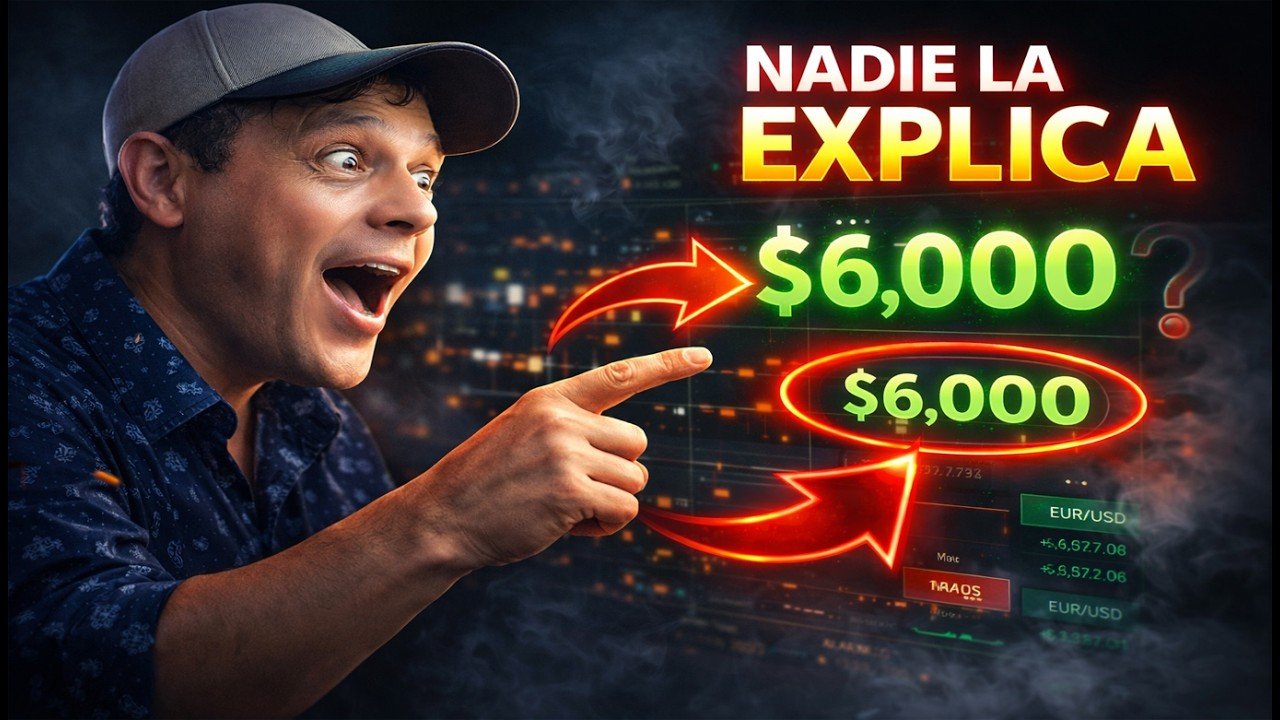 Estrategia Forex 2026  La técnica REAL que me hizo ganar $6 000 nadie la explica