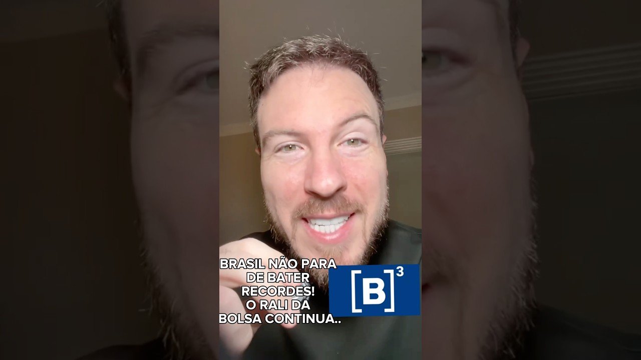 A BOLSA BRASILEIRA NÃO PARA DE BATER RECORDES 😱