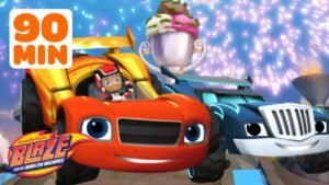 Blaze’s Best Races, Transformations, & More! 🏎️💨 #2 | 90 Minutes | Blaze and the Monster Machines