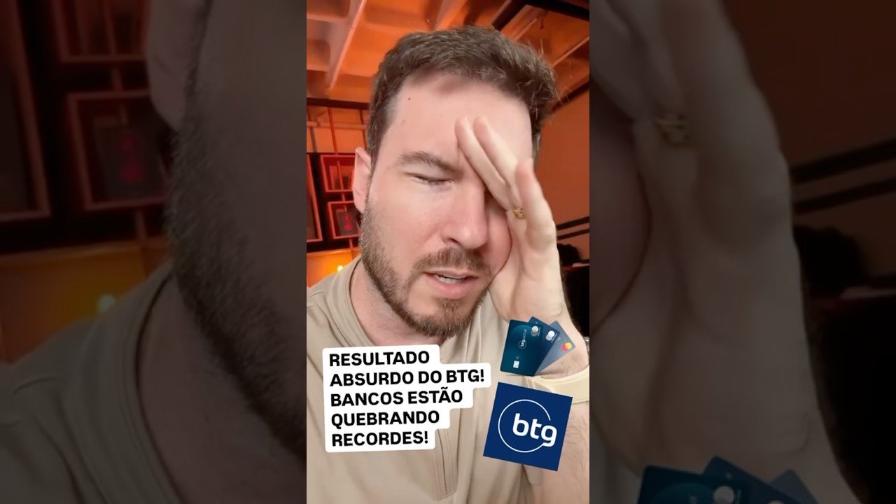 BTG SURPREENDE O MERCADO: LUCRO DISPARA E BANCOS BATEM RECORDES 😱