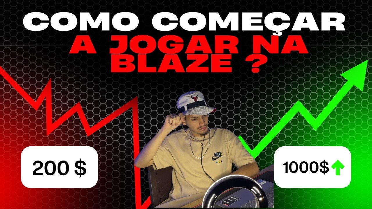 COMO JOGAR NA BLAZE ? ENSINEI A OPERAR NA BLAZE DE FORMA RAPIDA E FACIL, APRENDA A COMEÇAR DO ZERO!