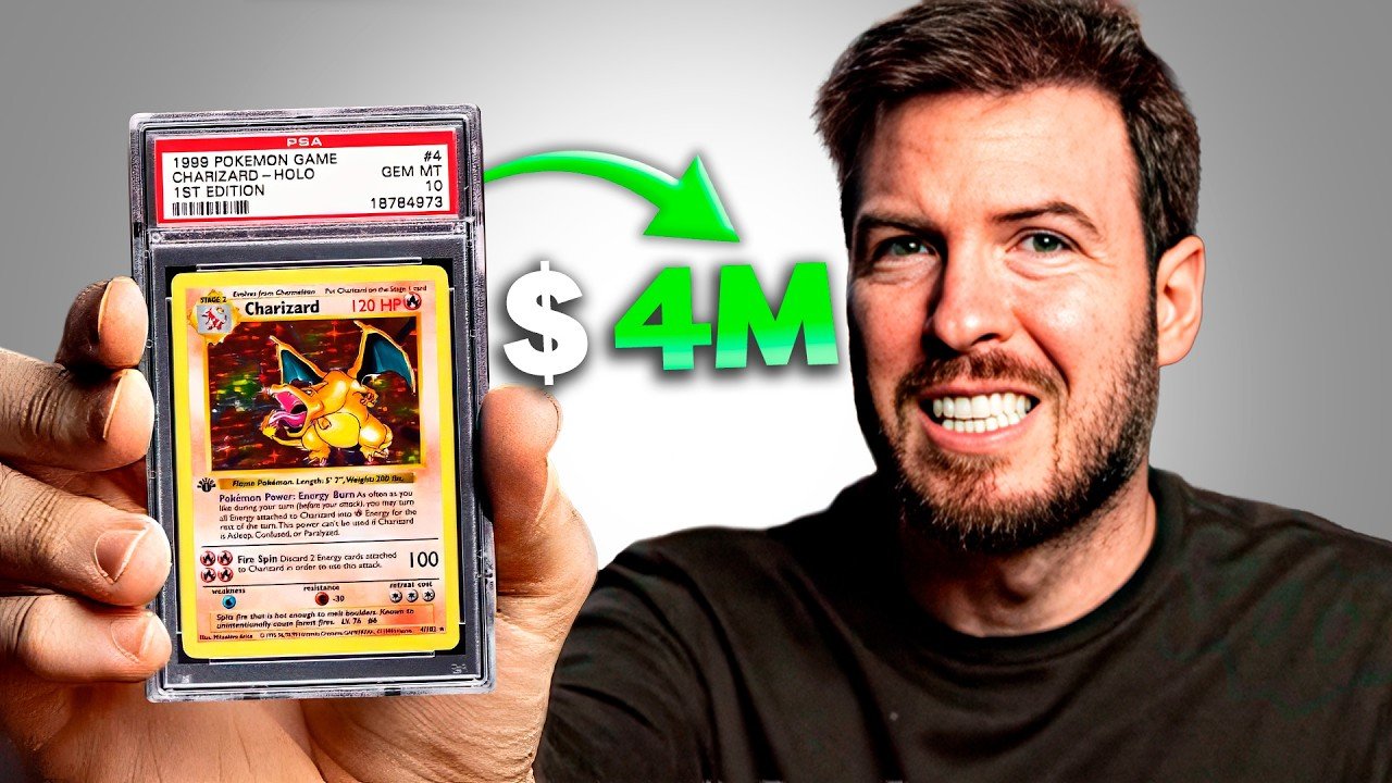 COMPREI O CHARIZARD MAIS CARO DO MUNDO POR 4 MILHÕES DE REAIS!