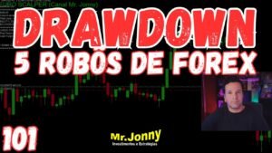 DRAWDOWN CONTROLADO OU RISCO NA CONTA? FOREX COM ROBÔS/ CORRETORA ROBOFOREX PRO CENT #101