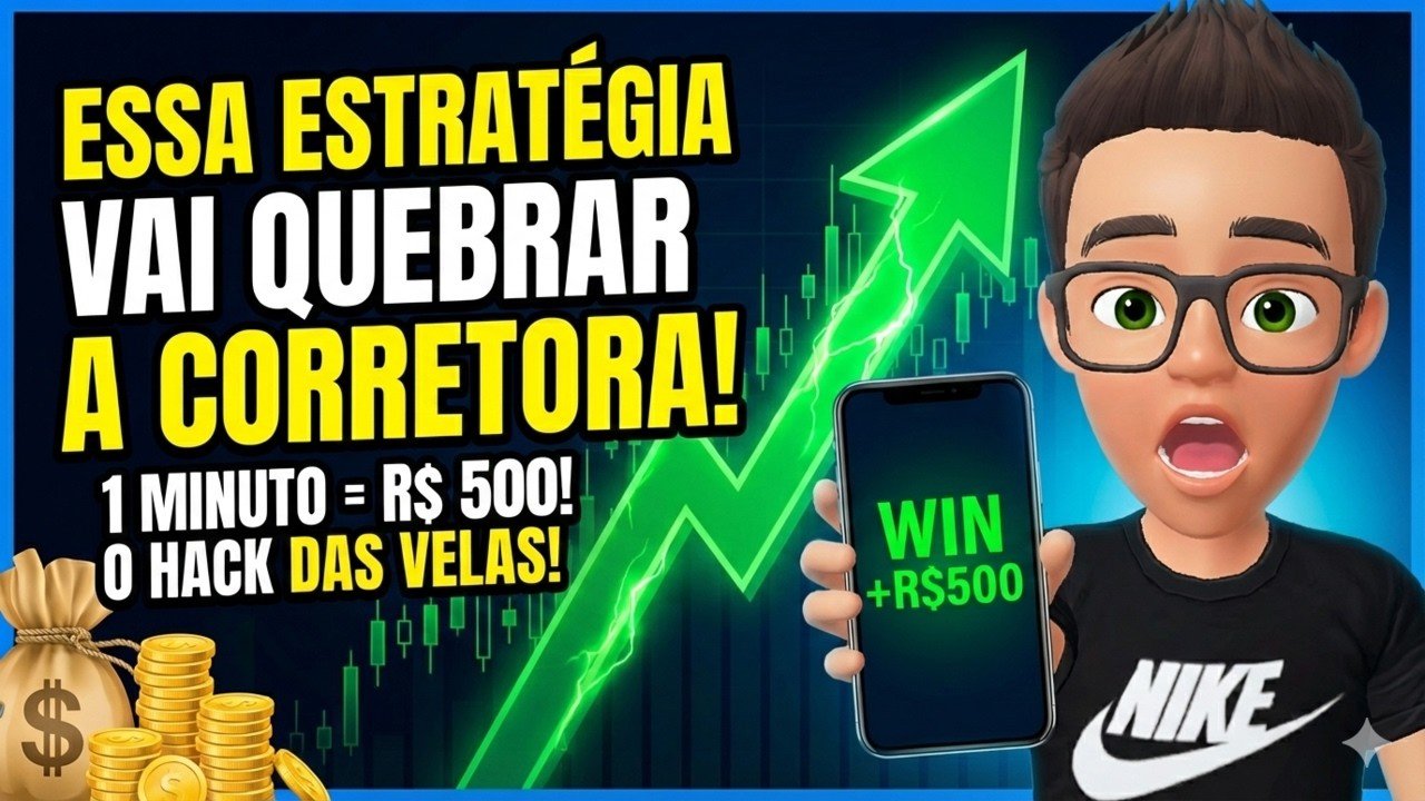 ESTRATÉGIA PROIBIDA: O HACK DAS VELAS QUE VAI QUEBRAR A CORRETORA! 😱🔥