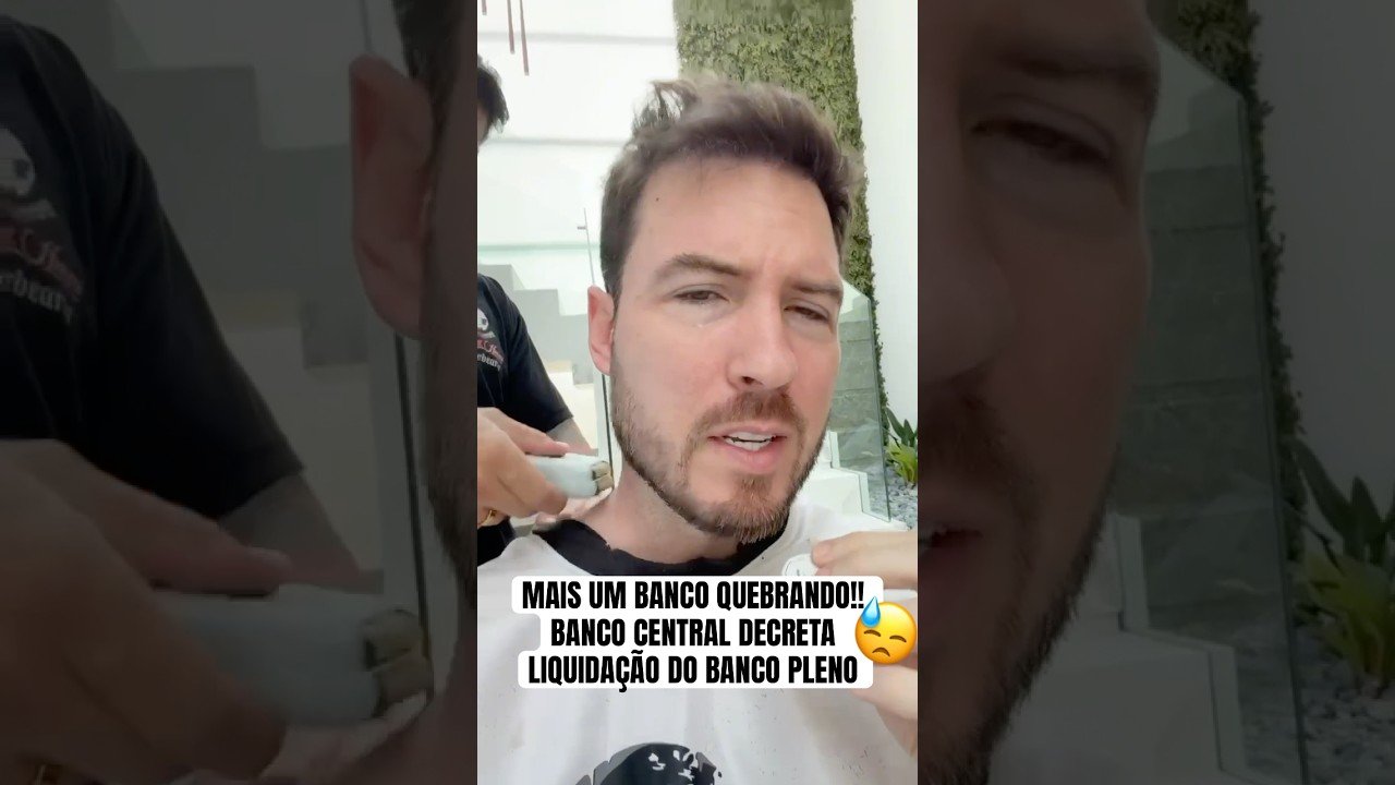 MAIS UM BANCO QUEBRANDO! BANCO CENTRAL DECRETA LIQUIDAÇÃO do BANCO PLENO (entenda o motivo)