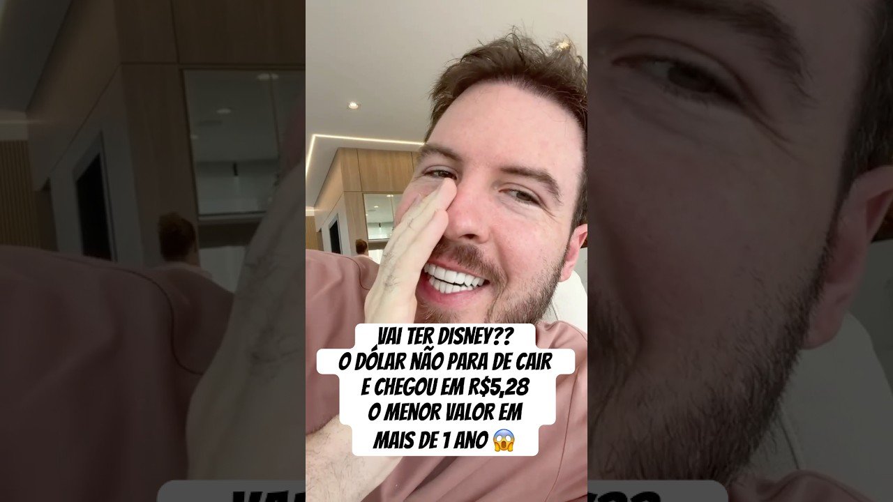 O DÓLAR NAO PARA DE CAIR 😱 (Menor valor em 1 ano)