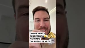 OURO E PRATA DERRETENDO 🫠 (Entenda o que está acontecendo com o ouro)