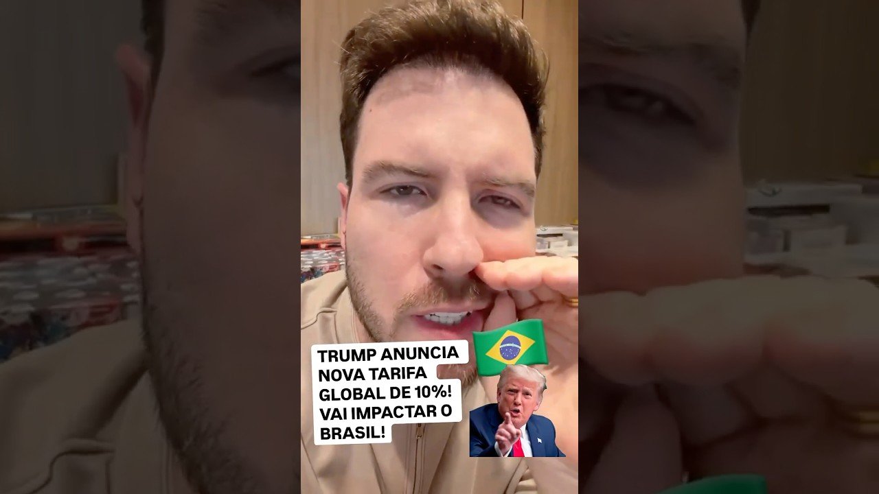 TRUMP ANUNCIA UMA TARIFA PARA O MUNDO INTEIRO DE 10% (Entenda como impacta o Brasil e seu bolso)