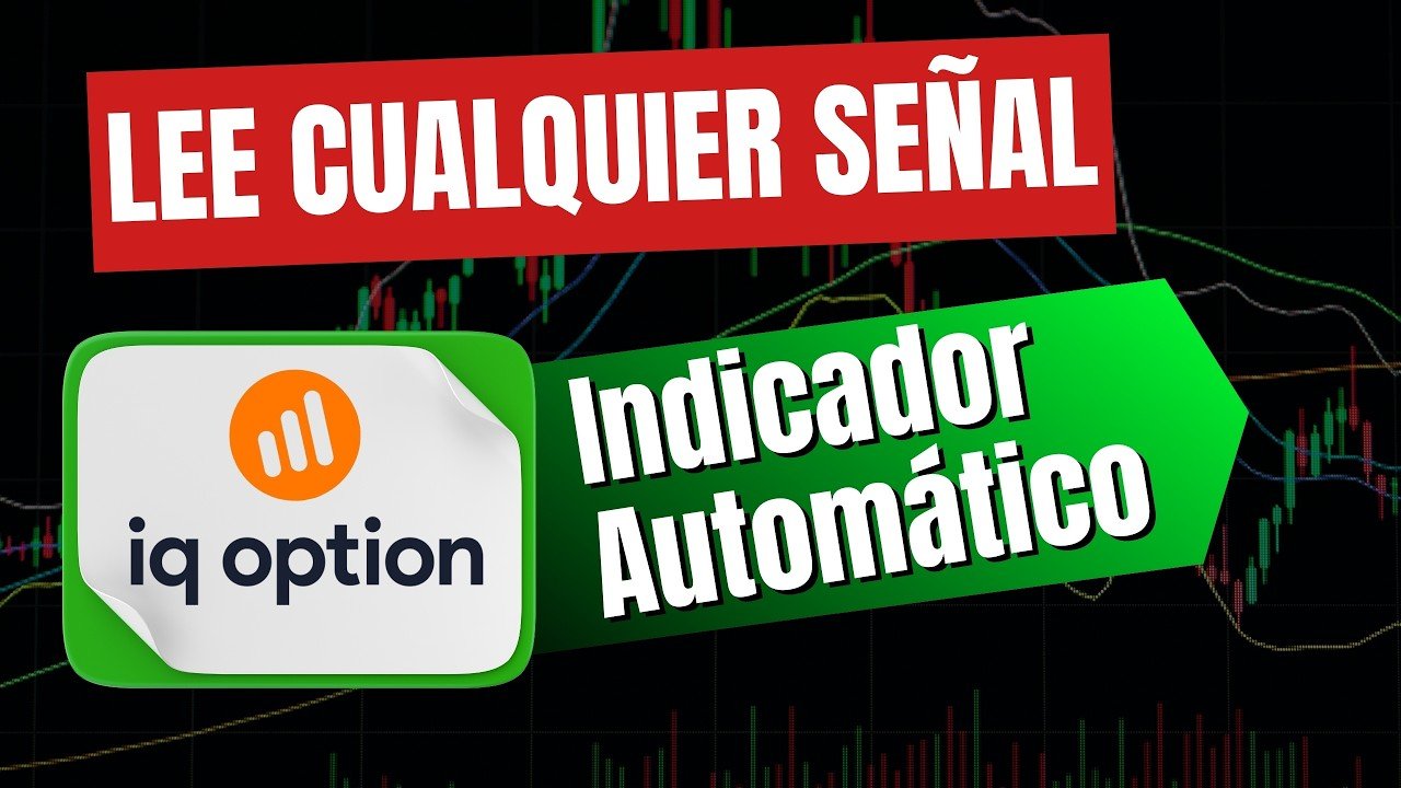😱 Abre operaciones Automáticas en IQ Option con cualquier indicador