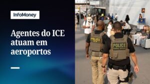 Agentes do ICE são enviados a mais aeroportos dos EUA em meio à falta de pessoal | InfoMoney News