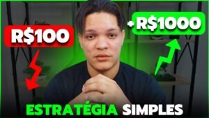 ALAVANCANDO UMA BANCA DE R$100 PRA R$1.000 – ESTRATÉGIA PRA ALAVANCAR BANCA EM 2026 (TRADER)