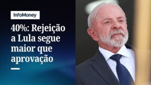Avaliação de Lula melhora, mas rejeição é de 40%, aponta Ipsos-Ipec | InfoMoney News