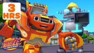 Blaze’s Robot Transformations & Crusher Builds Robots! 🤖 | 3 Hours | Blaze and the Monster Machines