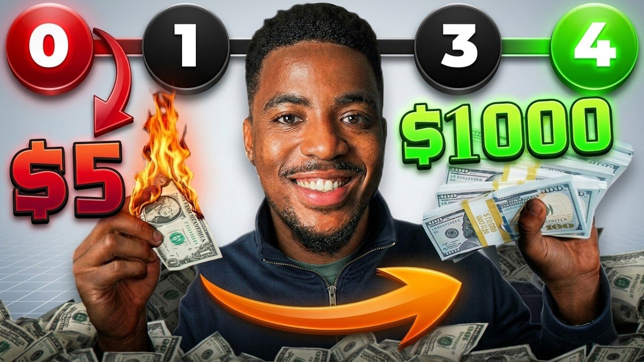 De Perderlo Todo a Casi $1000. Estrategia Para Operar Con $5