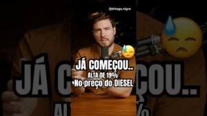 DIESEL SALTOU 19% 😱 (GREVE dos CAMINHONEIROS é IMINENTE)