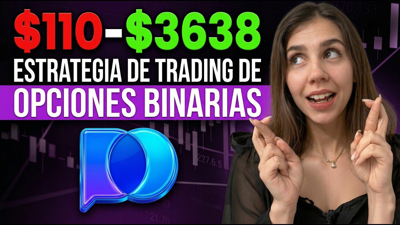 ESTRATEGIA DE TRADING DE OPCIONES BINARIAS | $110 – $3638 POCKET OPTION